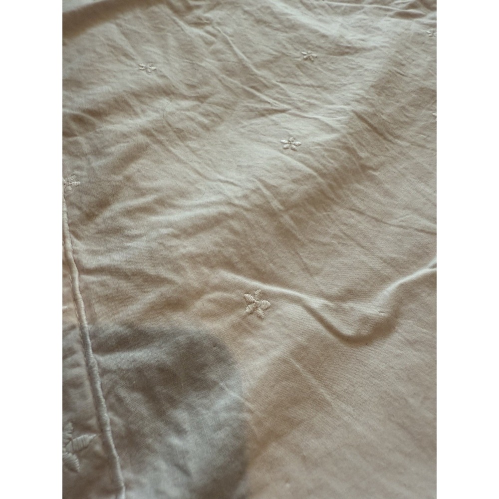 Rachel Ashwell Simply Shabby Chic Pink‎ Embroidered Batiste Cotton TWIN Duvet - Picture 4 of 8
